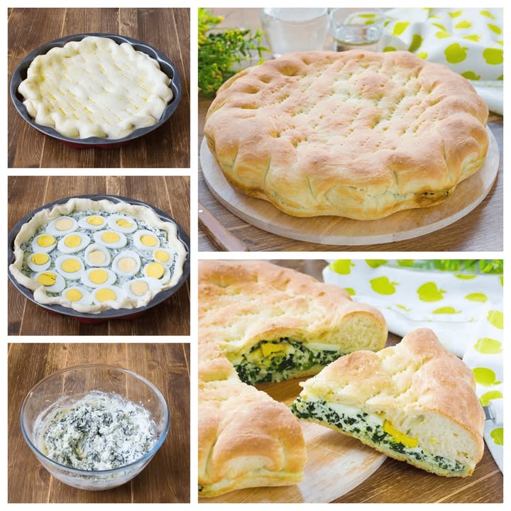 Focaccia Pasqua ripiena