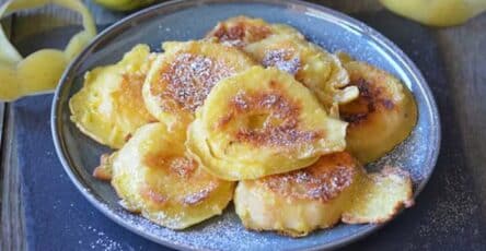 Frittelle di mele leggere