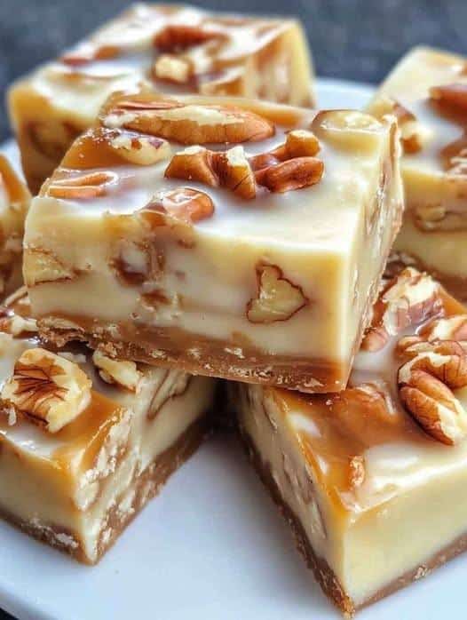Fudge cioccolato bianco caramello