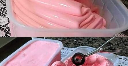 Gelato fragola senza gelatiera