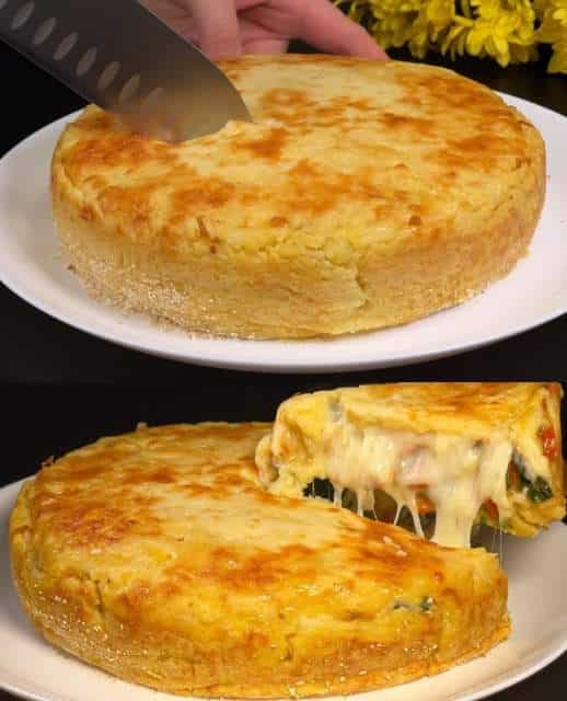 Gratin di patate spinaci