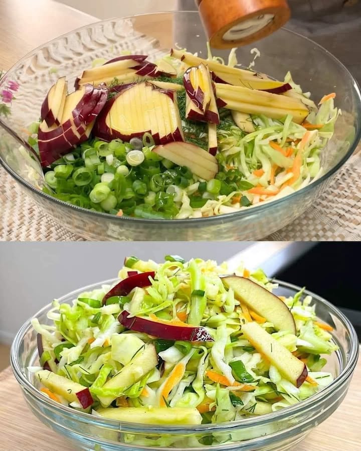 Insalata di cavolo croccante