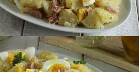 Insalata di patate tonno