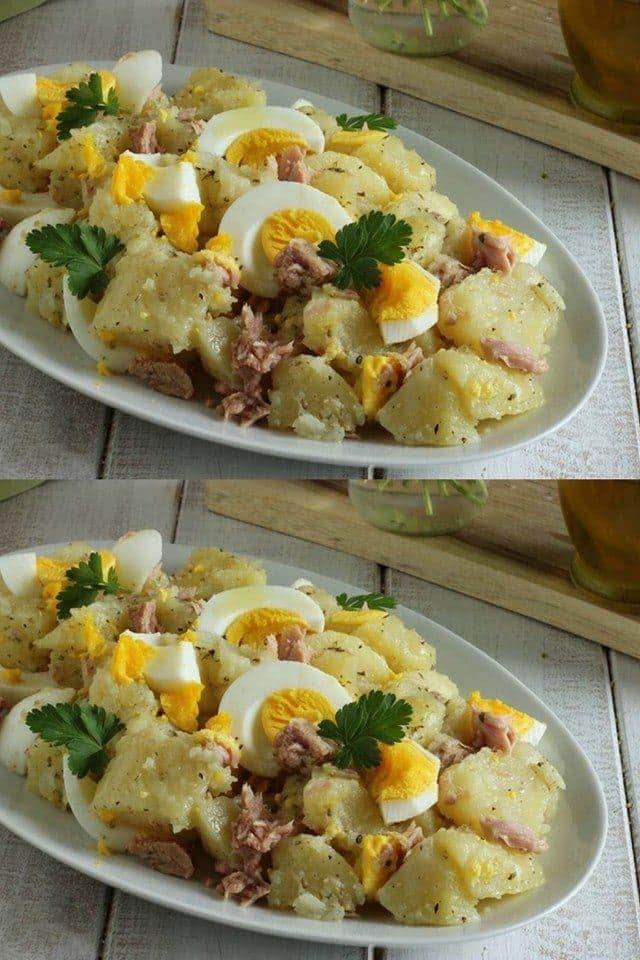 Insalata di patate tonno