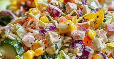 Insalata gourmet cremosa croccante
