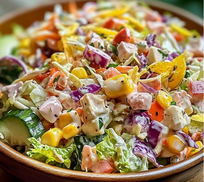 Insalata gourmet cremosa croccante