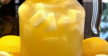 Limonata rinfrescante ananas