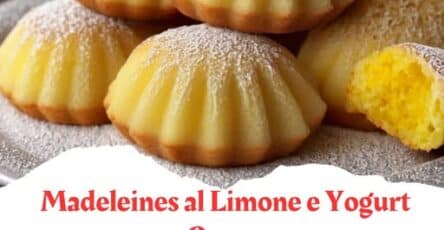 Madeleines al limone yogurt