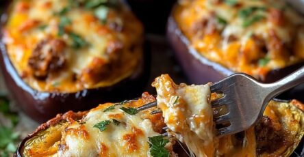 Melanzane ripiene al formaggio
