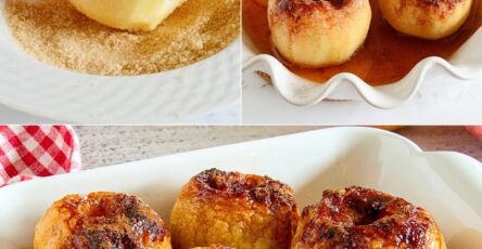 Mele al forno dessert