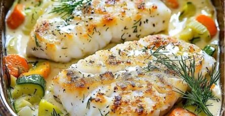 Merluzzo e verdure al forno