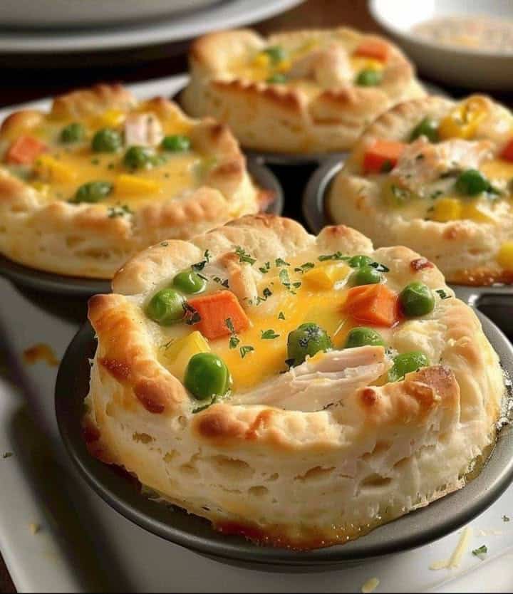 Mini tortini di pollo