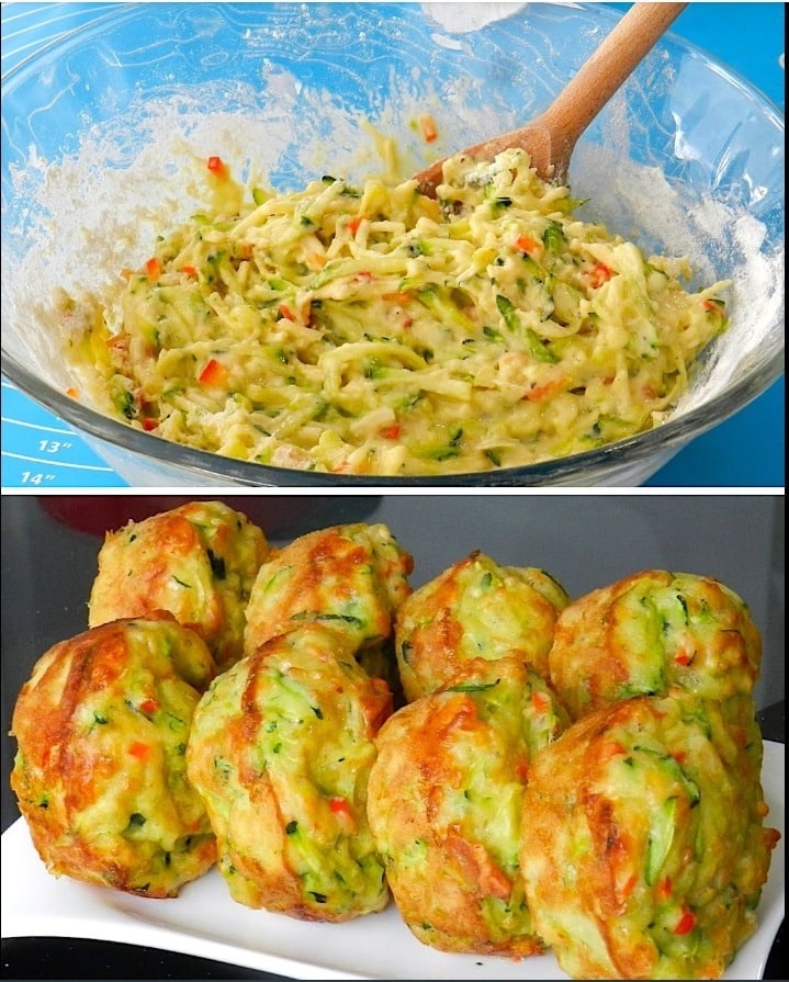 Muffin salati con zucchine