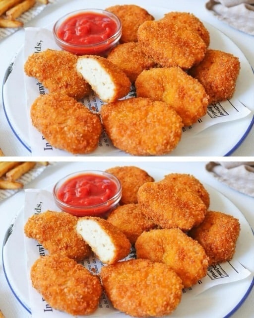 Nuggets di pollo fatti in casa