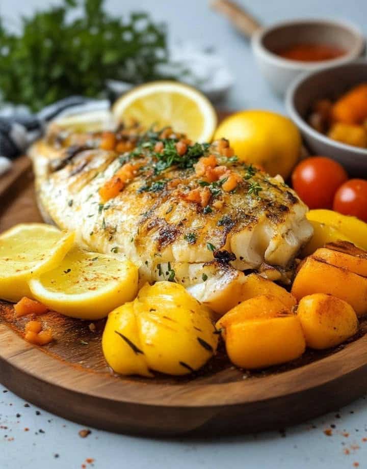Orata al forno semplice