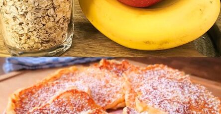 Pancake di banana e avena