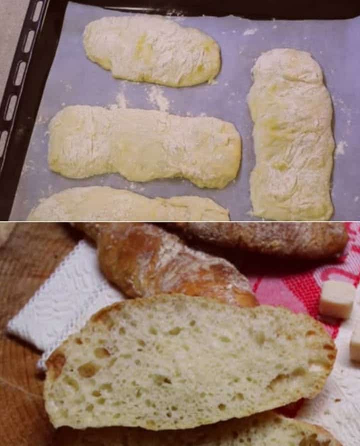 Pane morbido senza impastatrice