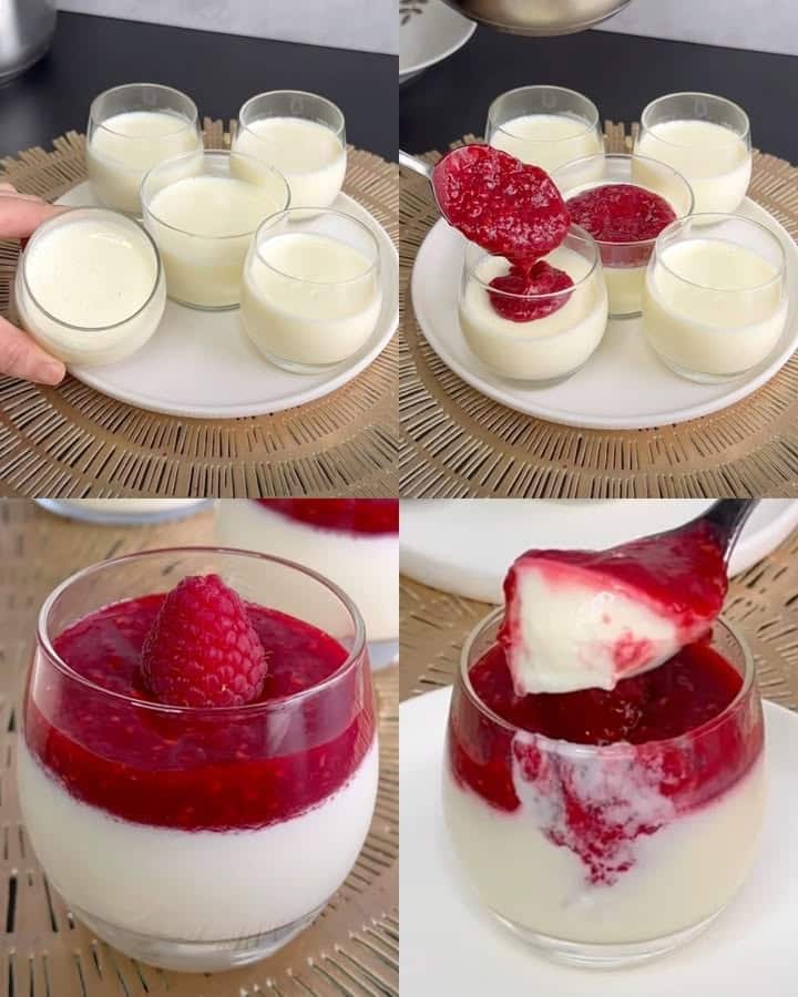 Panna cotta alla vaniglia