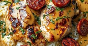 Petti di pollo cremosi