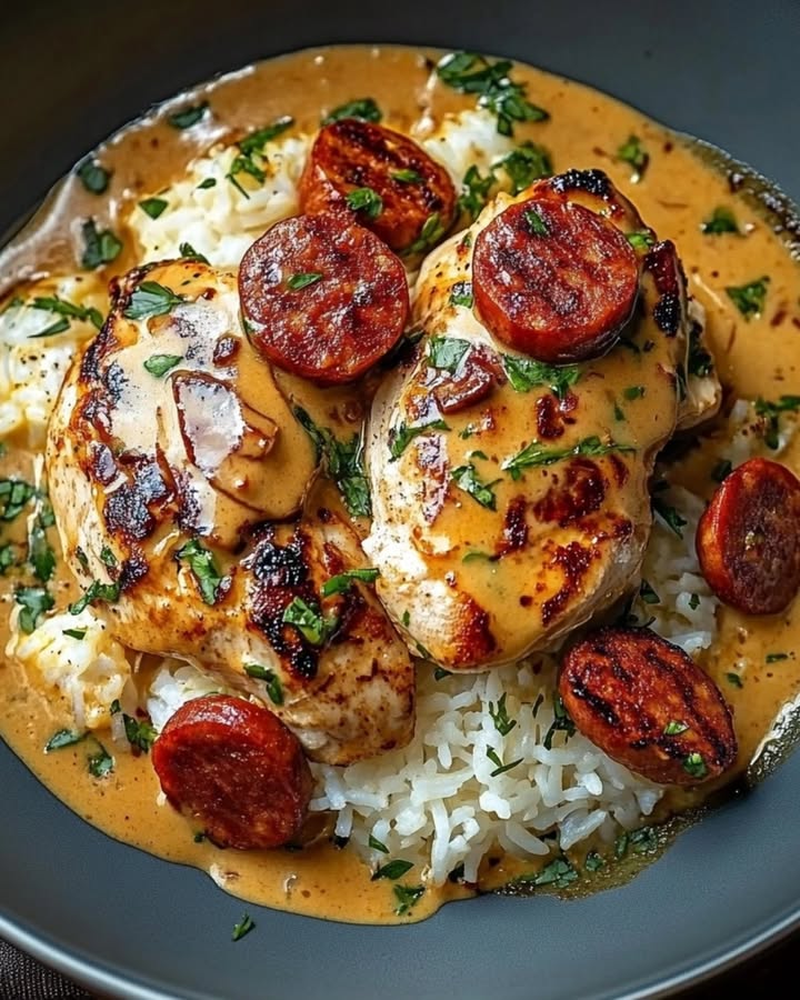 Petti di pollo cremosi