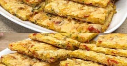 Pizza di patate grattugiate