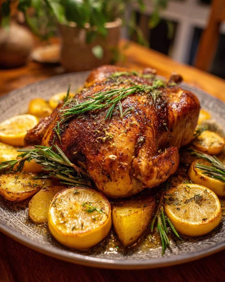 Pollo arrosto aromatico