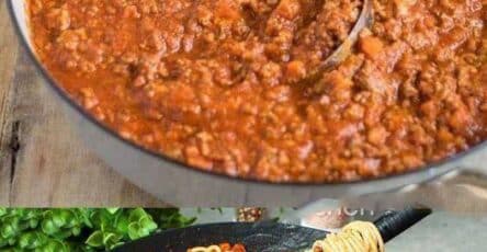 Ragù alla bolognese tradizionale