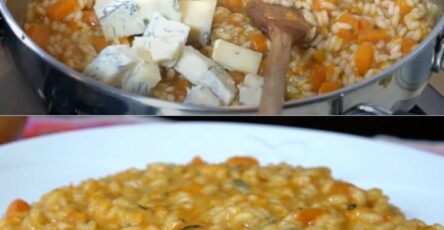 Risotto cremoso di zucca