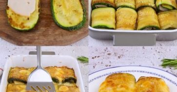 Rotolini di zucchine saporiti