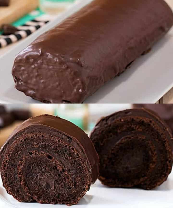 Rotolo al cioccolato facile