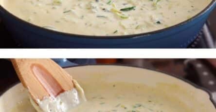 Salsa cremosa di porri