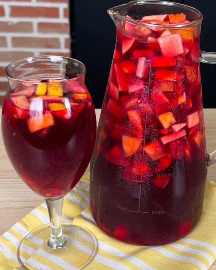 Sangria fresca estiva