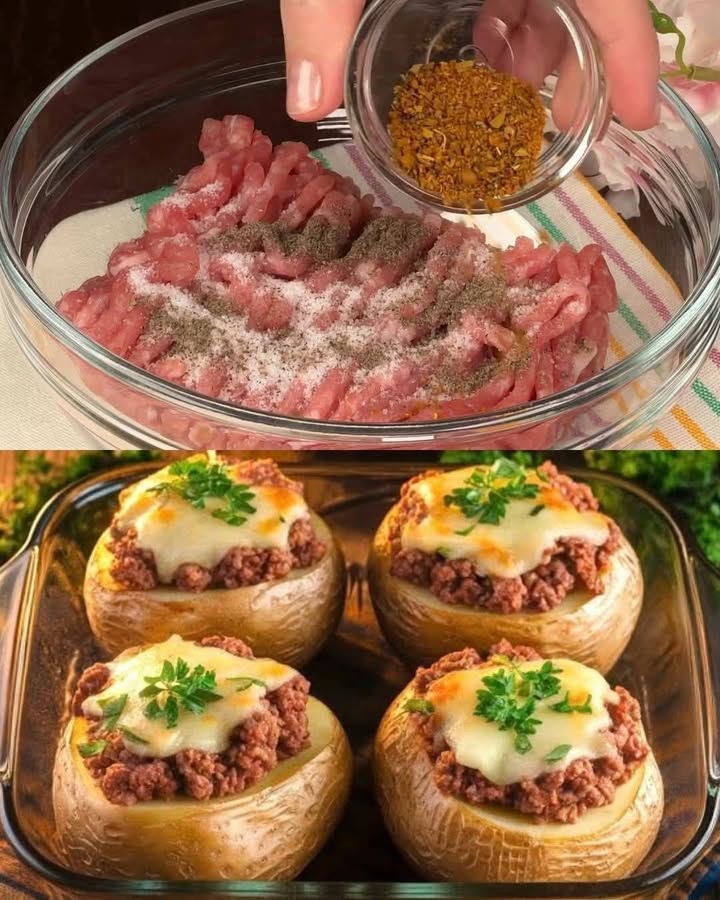 Sformato di patate e carne