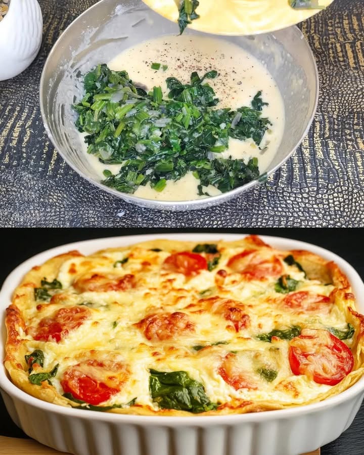 Spinaci al forno ricetta