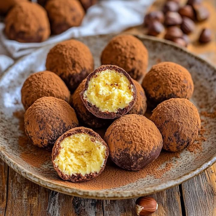 Tartufi cacao mascarpone