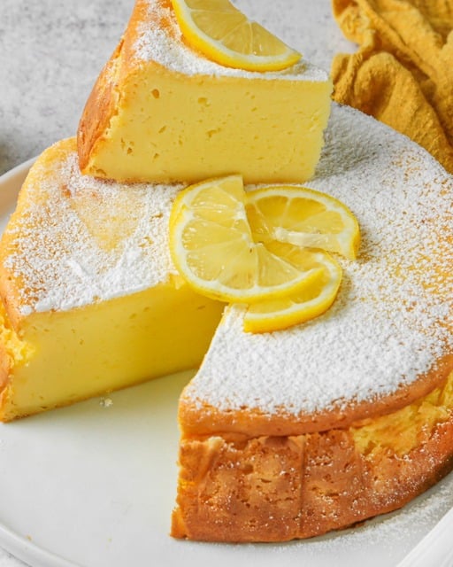 Torta al limone cremosa