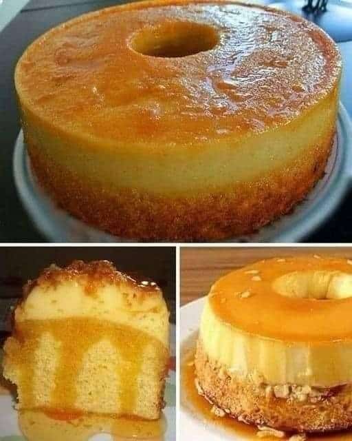 Torta all'arancia morbida