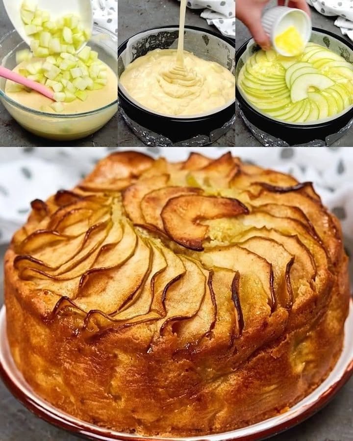 Torta di mele e mascarpone
