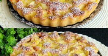 Torta di mele leggera