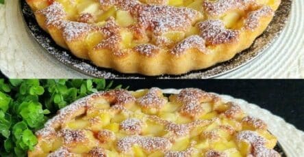 Torta di mele leggera