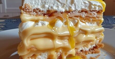 Torta meringata al limone