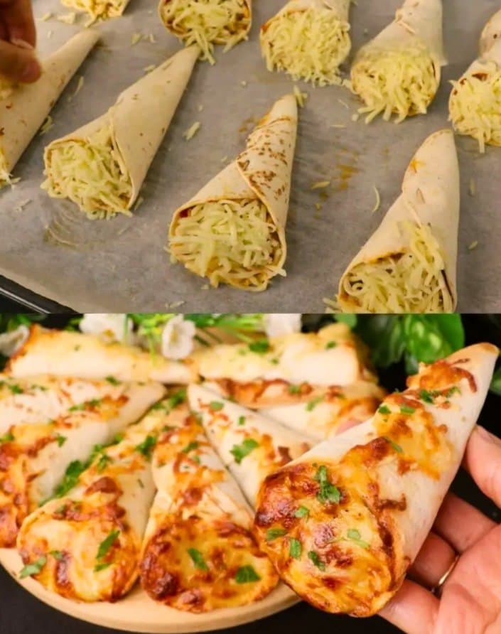 Tortillas tonno e verdure