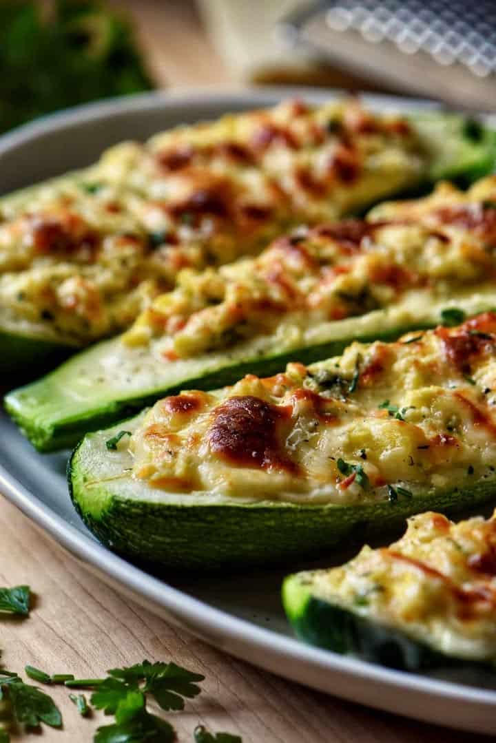 Zucchine ripiene deliziose