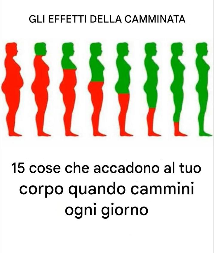benefici passeggiata quotidiana