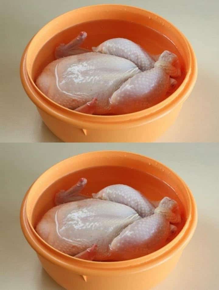 marinare pollo in acqua