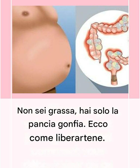 pancia gonfia rimedi naturali
