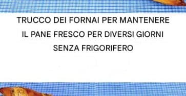 pane fresco trucco